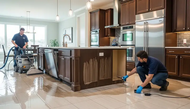 Kitchen Water Damage Restoration After Appliance Leak in Petaluma, CA in Petaluma, CA