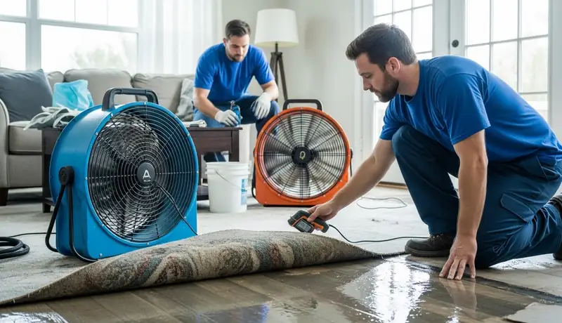 Residential Water Damage Restoration After Leak in Petaluma, CA in Petaluma, CA