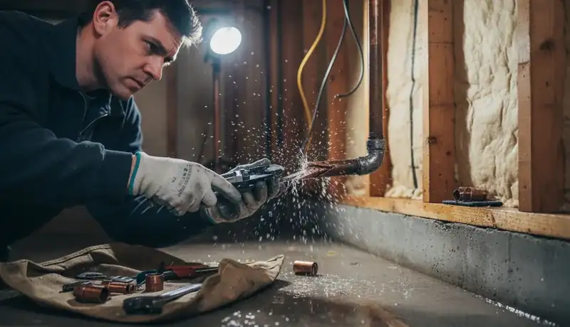 Burst Pipe Repair in Petaluma, CA