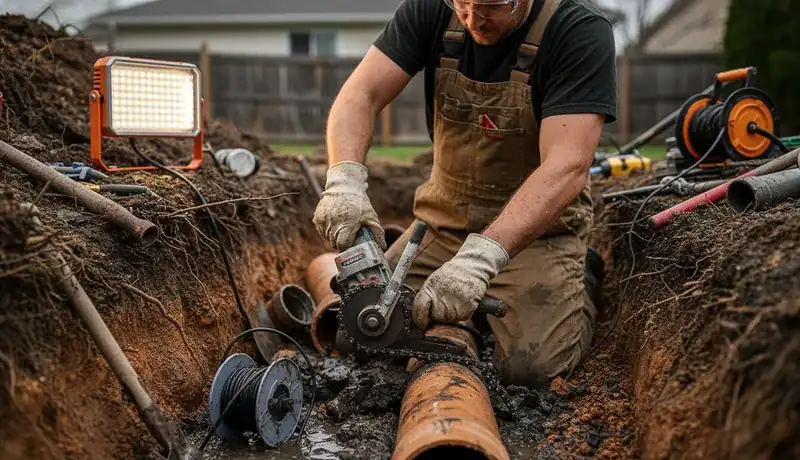 Sewer Line Repair in Petaluma, CA