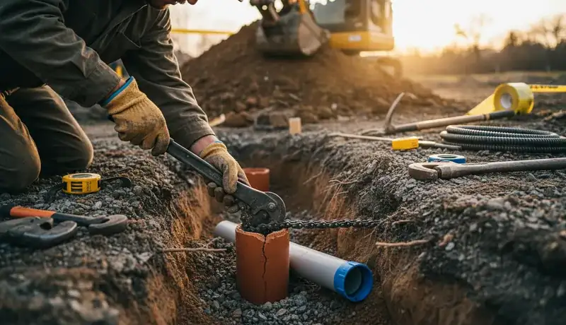 Sewer Line Replacement in Petaluma, CA